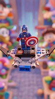 Marvel Captain America Minifigure with Shield Display/Flying Build