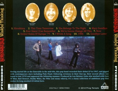 WISHFUL THINKING HIROSHIMA NEW CD