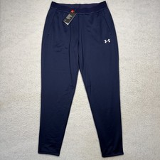 NWT Under Armour Qualifier Fleece Jogger Track Pants Blue 1351315 410 Men's XL