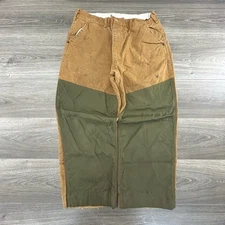 Vintage Saftbak Double Knee Brush Guard Pants Mens 34x26 Baggy Skater Grunge 90s