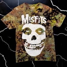 MISFITS CUSTOM REVERSE TIE DYE T SHIRT Twistes Tees 