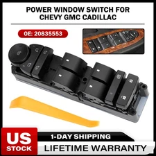 Driver Power Window Control Switch buttons for Chevy Silverado GMC Sierra 07-13
