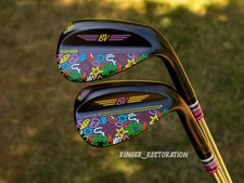 Titleist Vokey SM9 Wedge Set Sand Wedge Lob Wedge Custom Bright Vibrant Design