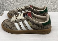 Gucci x adidas Gazelle Beige GG Monogram for Sale | Authenticity