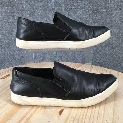Vince Paeyre Shoes Womens 8 M Slip On Sneakers Casual Comfort Pointed Toe Black