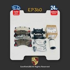 Porsche Cayenne Front And Rear Brake Pads With Sensors Free Oil Filter