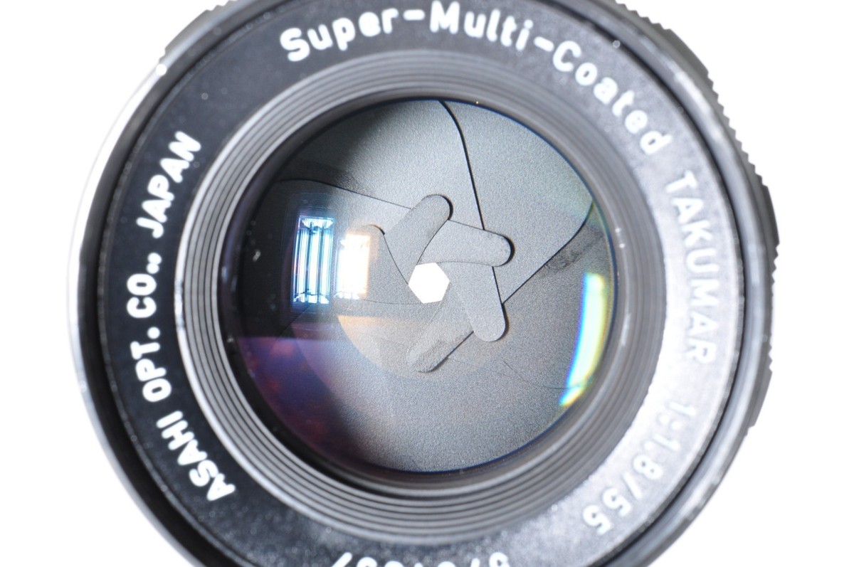 ＜良品＞ PENTAX Super Takumar 55mm F1.8 M42 Near Mint] Pentax Super Takumar 55mm F1.8 M42 Screw Mount Lens