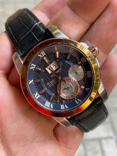 Preços baixos em Relógios de pulso pulseira de couro Seiko Premier