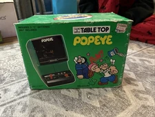 Nintendo Boxed Electronic TableTop Game - Popeye - NM Box 100% Complete Working