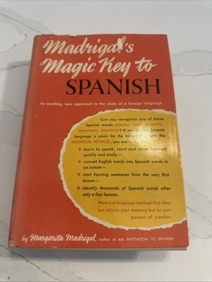Madrigal's Magic Key to Spanish by Margarita Madrigal  Hardcover