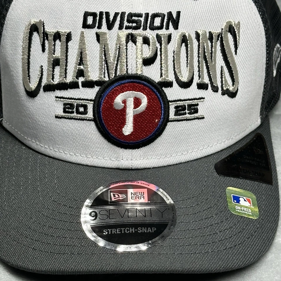 Gorra ajustable Philadelphia Phillies 2025 Division Champions 9Seventy Foto 2 de 4