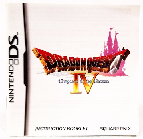 Dragon Quest IV: Kapitel der Auserwählten (Nintendo DS, 2008) CIB mit Handbuch 20044 - Bild 16 von 24