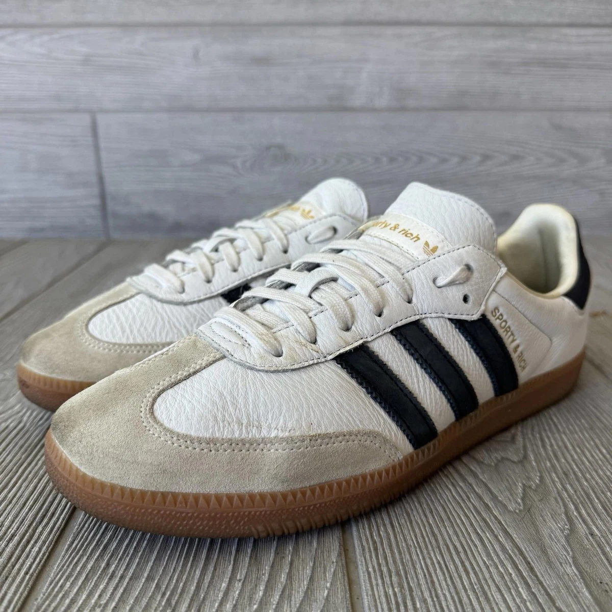 adidas Sporty & Rich x Samba OG White Legend Ink | eBay