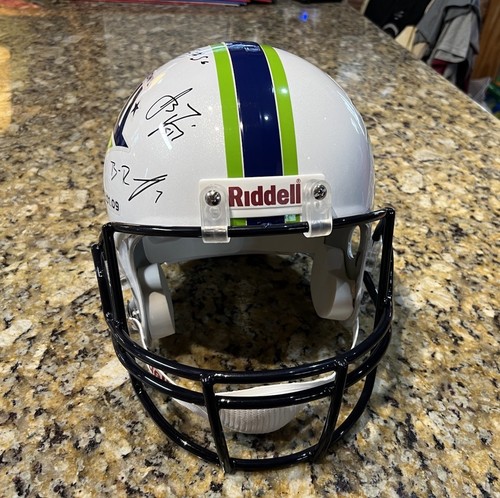 Super Bowl 43 XLIII Full Helmet Signed Steelers Team Roethlisberger Polamalu ++ - Picture 8 of 19