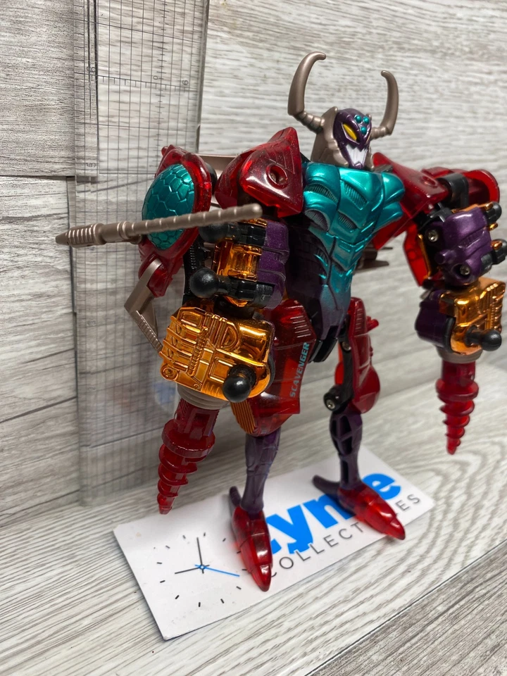 Transformers Beast Wars Transmetals Predacon SCAVENGER Hasbro 1997 (((NO LEGS))) - Image 3 of 4