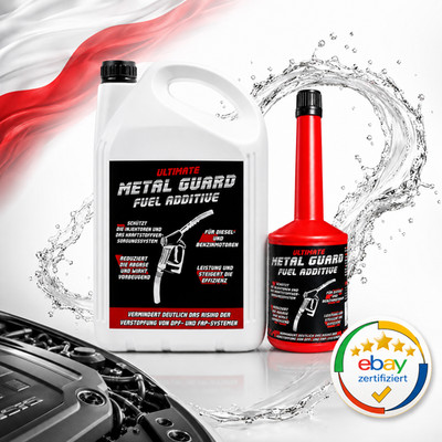 Metal Guard Fuel Additive 5L Kraftstoff Additiv Diesel Benzin DPF FAP Schutz