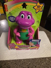 Fisher-Price Barney's World Heart Hands Toy Figure with Music and Lights. New