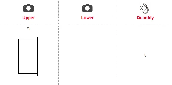 Roulements de bielle King pour Dodge RAM Jeep Grand Cherokee EVA/EVC 4.7L +0,50  Foto 2 de 4