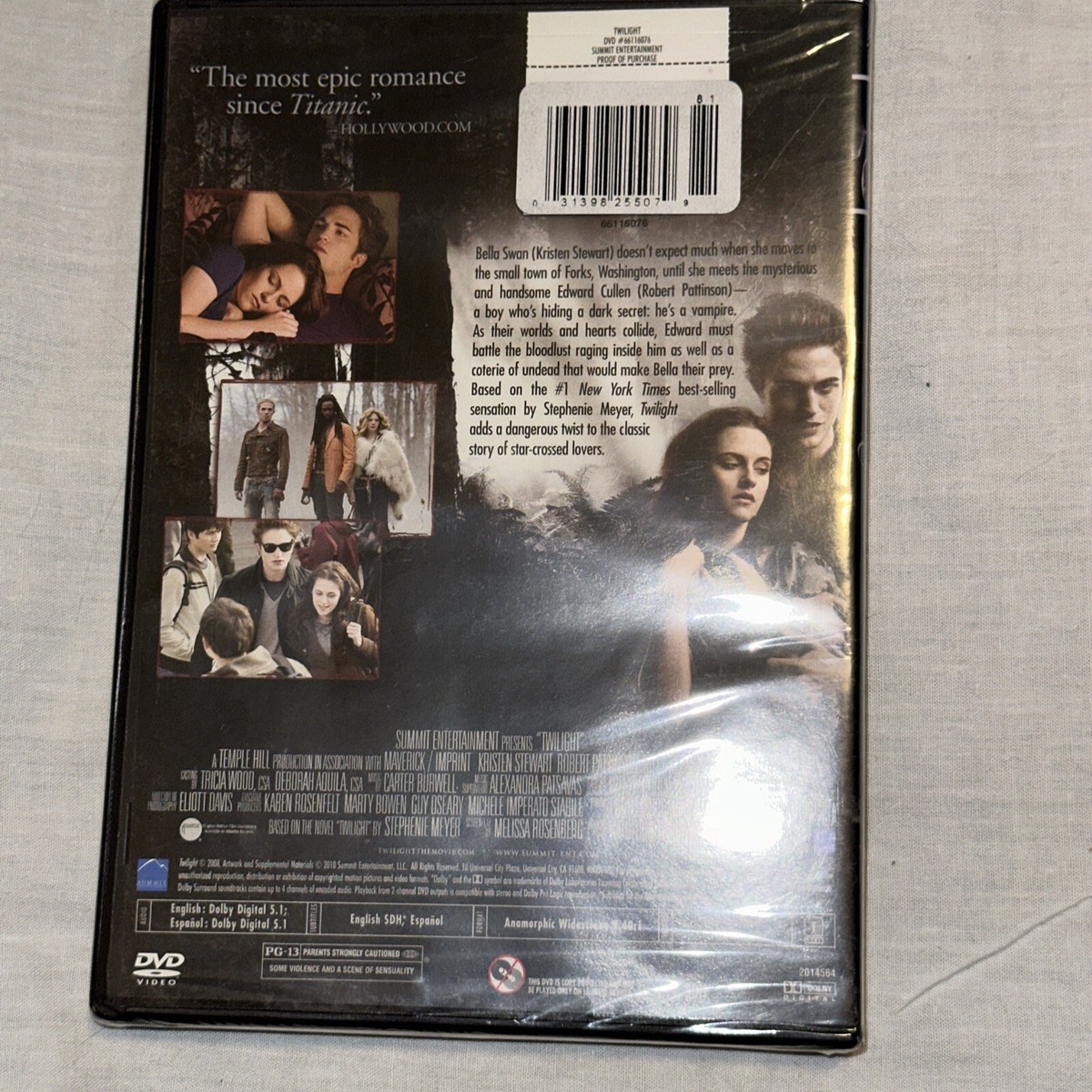 (未使用･未開封品)Live from the Twilight... [DVD] Twilight (DVD, 2008) Robert Pattinson, Kristen Stewart 25192022272