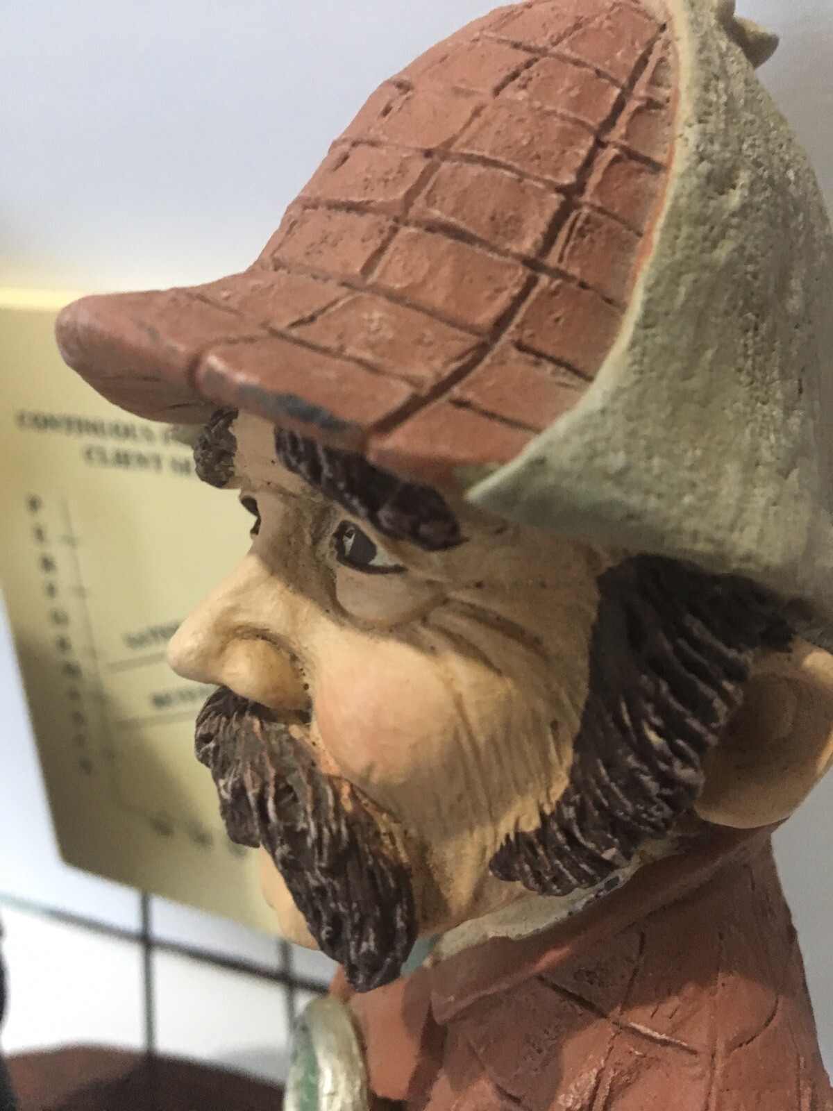 Pinkerton Service Corporation '96 Figurine Police Statue Graph