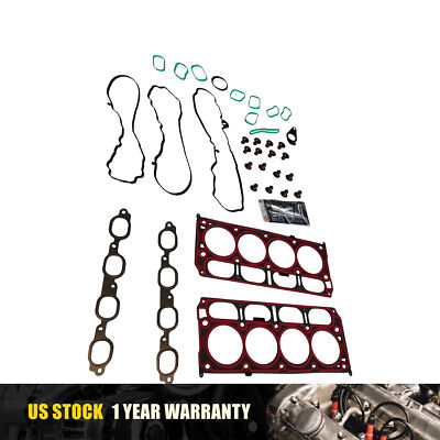 Engine Cylinder Head Gasket Set for Cadillac Escalade ESV Chevy Silverado GMC V8