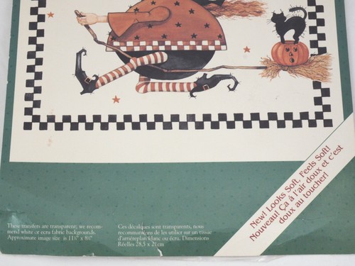 Daisy Kingdom Iron On Transfer Broomzelda Vintage - Picture 3 of 4
