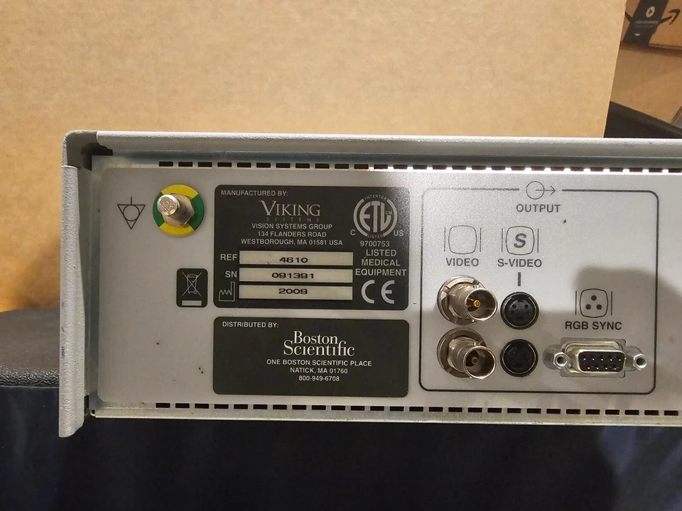 Sistema de cámara de vidrio espía Boston Scientific 4610 equipo médico laparoscópico Foto 3 de 4