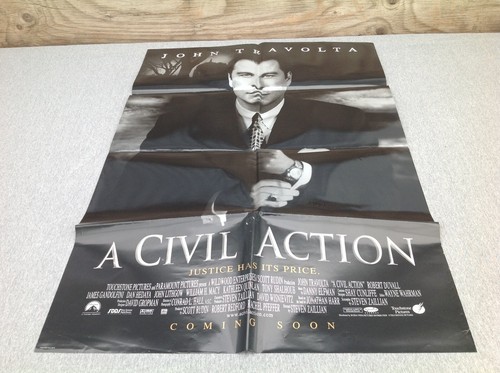 1998 A Civil Action Original Movie House Full Sheet Poster