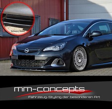 CUP Spoilerlippe SCHWARZ für Opel Astra J OPC Frontspoiler Spoilerschwert IN