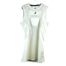 STORELLI Mens S Bodyshield Soccer Sleeveless Tank Protection Shirt White