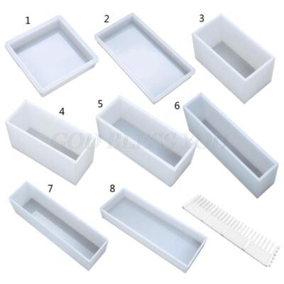 Super Large Rectangular Silicone Molds 3d Rectangle Resin Art Mould Craft Tools