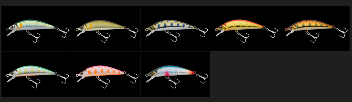 Leurre Jackall Timon Tricoroll Ryushin 55 HW - Yamame Brown - Coulant - Neuf
