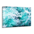 Churned Up Water Glass Wall Art