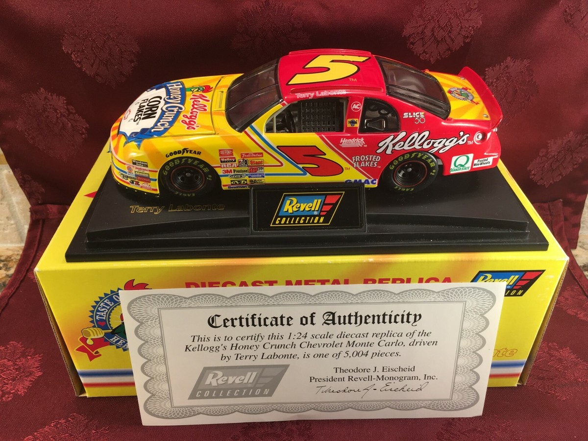 TERRY LABONTE #5 Kellogg's Honey Crunch 1996 1/24 Car HO & 1