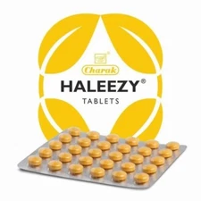 300 X Charak Haleezy Tablets for Respiratory Health - Pack of 10 X 30 Tablets