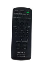 Sony RM-AMU009 OEM Original System Audio Replacement Remote Control Tested Black