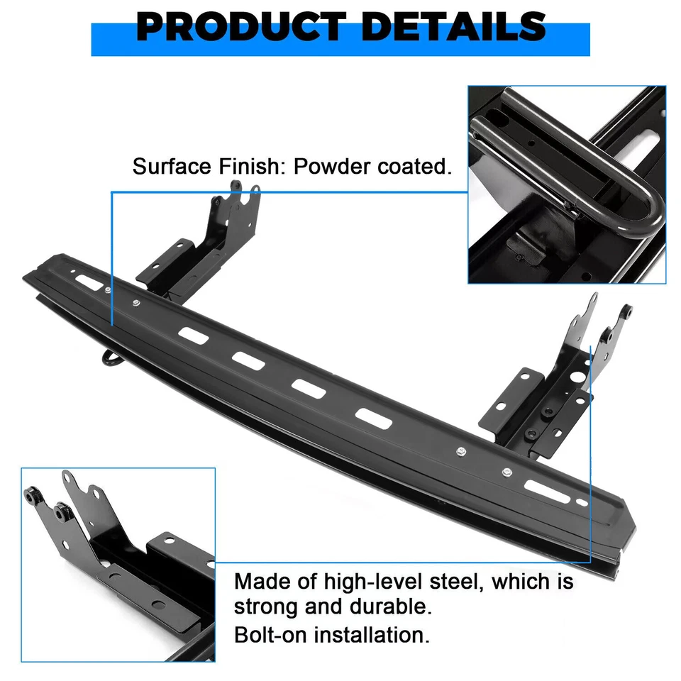 FIT Ford Transit 2015-2024 Rear Bumper w/ Reinforcement Cross Member Bracket Bar Foto 4 de 4
