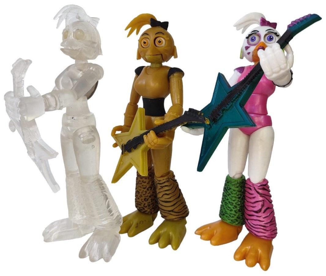 FNAF Glamrock Chica figure bundle 9