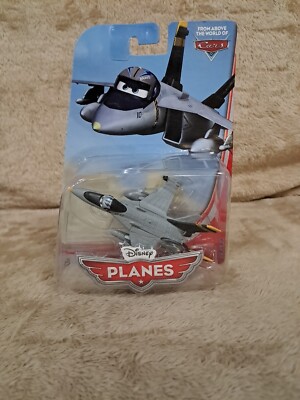 Disney Planes 2013 Bravo F-18 Hornet Fighter Jet Airplane Diecast by Mattel NEW