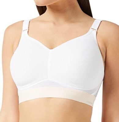 Triumph Damen Triaction Pure Lite P BH – Bügellos, Mit Hakenverschluss, Aus Polyester & Elasthan