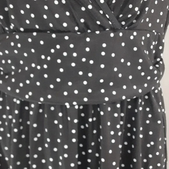 Ouges dress women's size small polka dot New - image 4