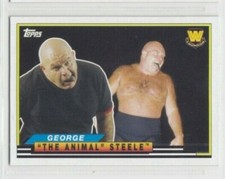 GEORGE ANIMAL STEELE  (*BIG LEGENDS* Insert Card #BL-16) 2018 Topps WWE Heritage
