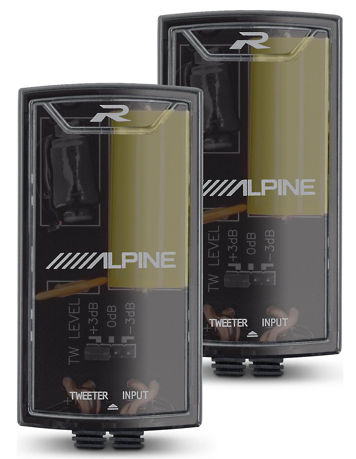 Пара 2-полосных компонентных динамиков высокого разрешения Alpine R2-S69C 6x9Колонка Home Tower