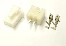 30 SET 2.5mm XH 2-Pin JST Male Female LOCK Connector Header & Crimp Pin Terminal