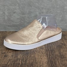 Vionic Dakota Metallic Slip On Mules 8.5 Rose...