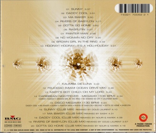 Boney M. 2000 - 20th Century Hits - Best Of CD Musik Album - Club Remix Megamix - Bild 2 von 2