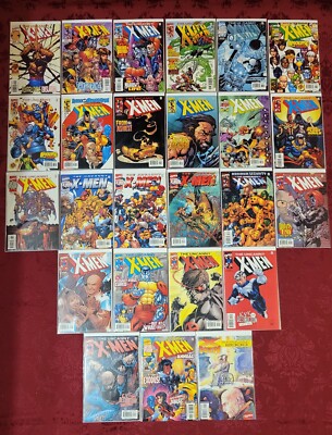 Uncanny X-Men Lot of 25 371-393 + Annuals 1999 2000