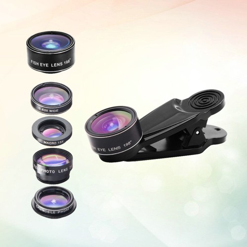 0.63X Phone Camera Lens 5 1 Phone Lens Kit Smartphone Camera Lens - 第 9/11 張圖片
