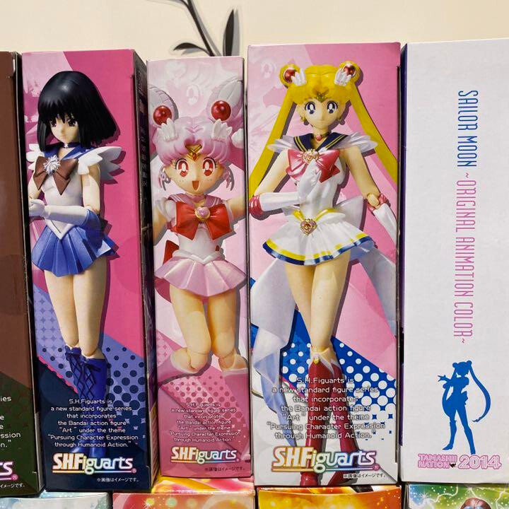 S.H.Figuarts Sailor Moon 20th Anniversary Comic Snime Figure Set