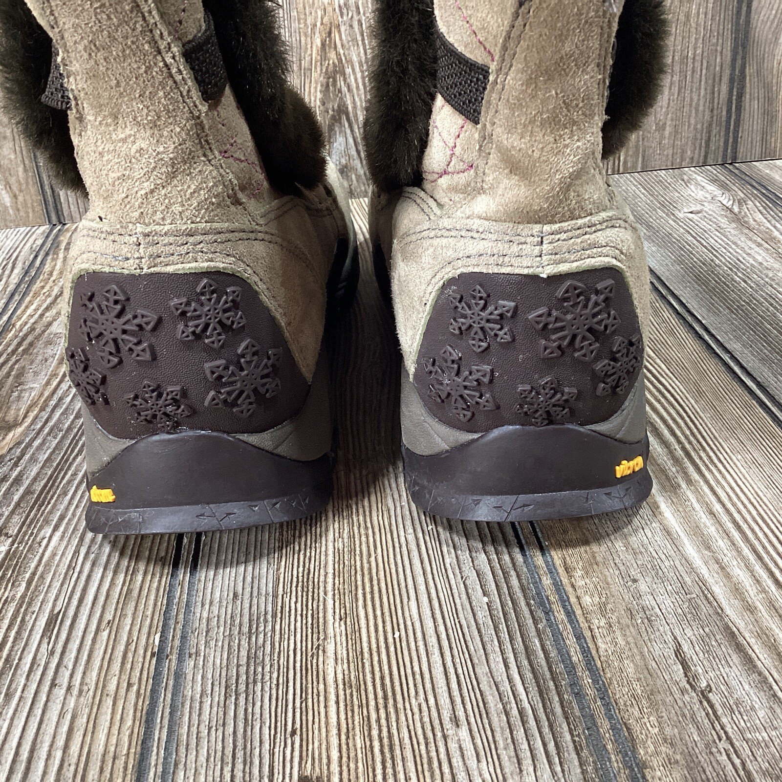 Stivali invernali Merrell Thermo Arc Ice impermeabili marroni bordo pelliccia sintetica donna 8 5